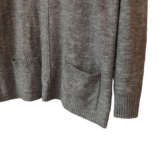Calvin Klein Gray Cowl Neck Sweater, Large - Picture 6 of 9